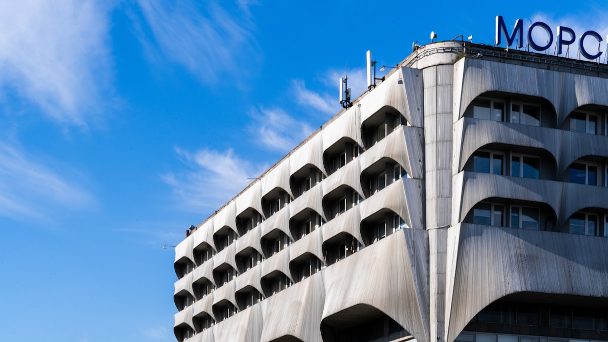Complesso Ca' Marcello a Mestre, Venezia - architettura moderna del polo alberghiero